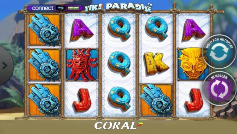 Tiki Paradise online casino slot game