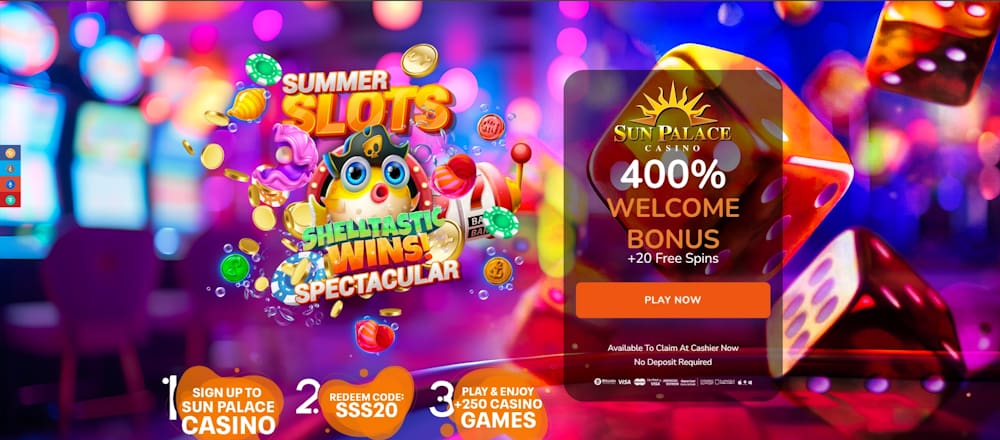 Sun Palace Casino bonus for USA